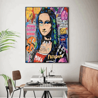 Tableau Mona Lisa  Pop Art