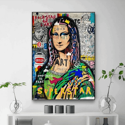 Tableau Moderne Mona Lisa