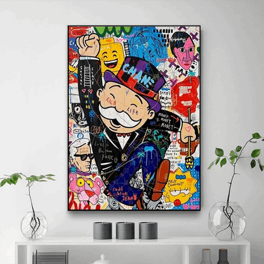 Peinture Monopoly Alec