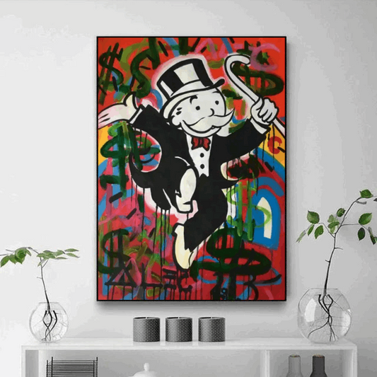 Tableau Monopoly Pop Art