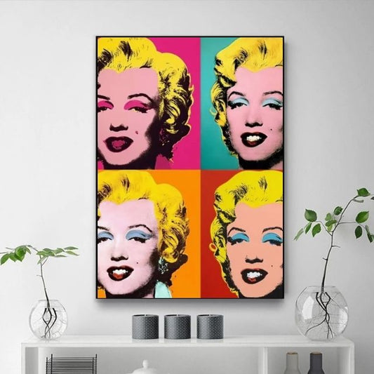 Tableau Marilyne Monroe Moderne