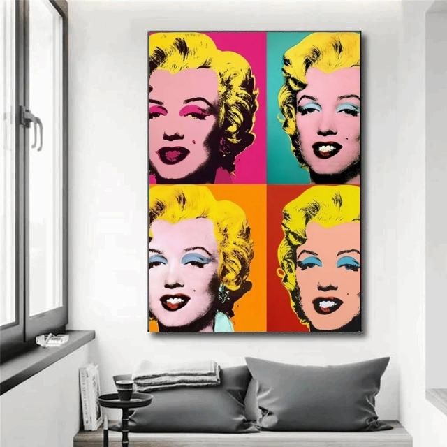 Tableau Moderne Monroe Marilyn