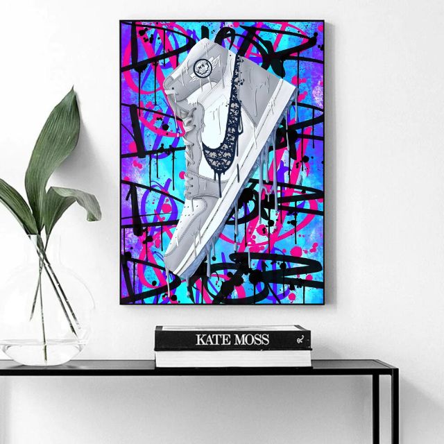 Tableau Nike Dior Jordan