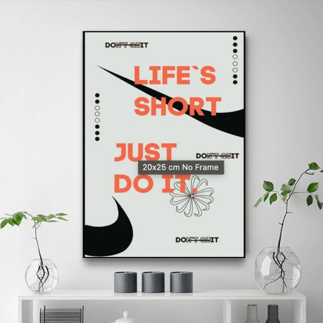 Tableau Nike "Just do it"