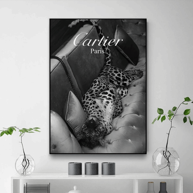 Tableau Noir et Blanc Luxe