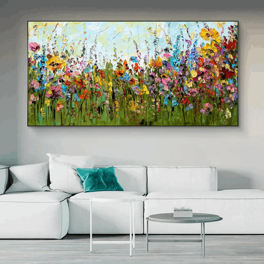 Tableau Peinture Fleurs