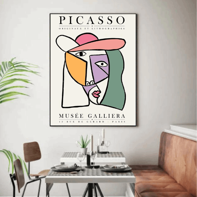 Tableau Picasso Abstrait