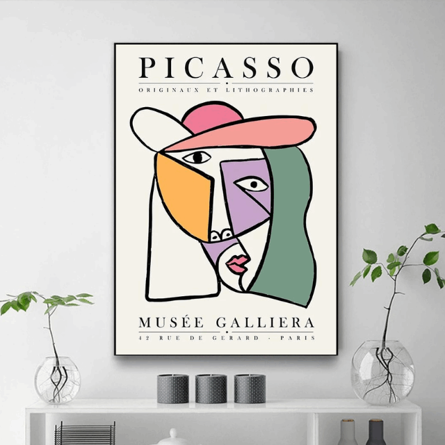 Tableau Picasso Abstrait