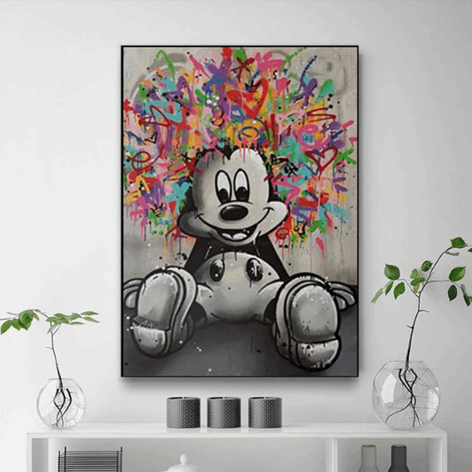 Tableau Mickey Mouse Pop Art