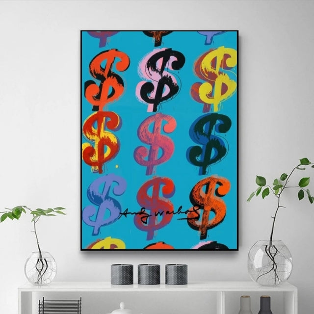 Tableau Dollar Andy Warhol