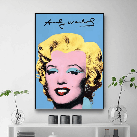 Tableau Maryline Monroe Visage