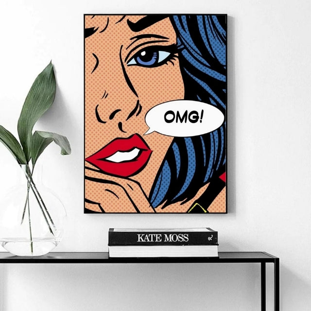 Reproduction Tableau Roy Lichtenstein