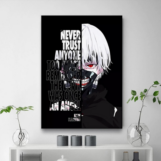 painting Tokyo Ghoul Ken Kaneki