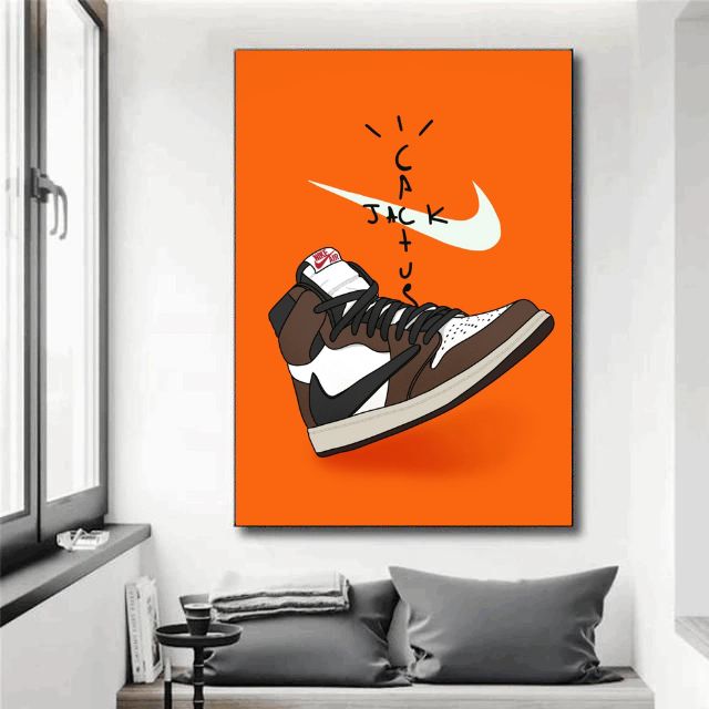 Tableau Travis Scott Sneakers