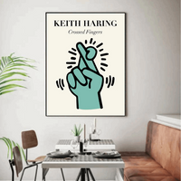 Tableau Mains Keith Haring