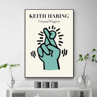 Tableau Mains Keith Haring